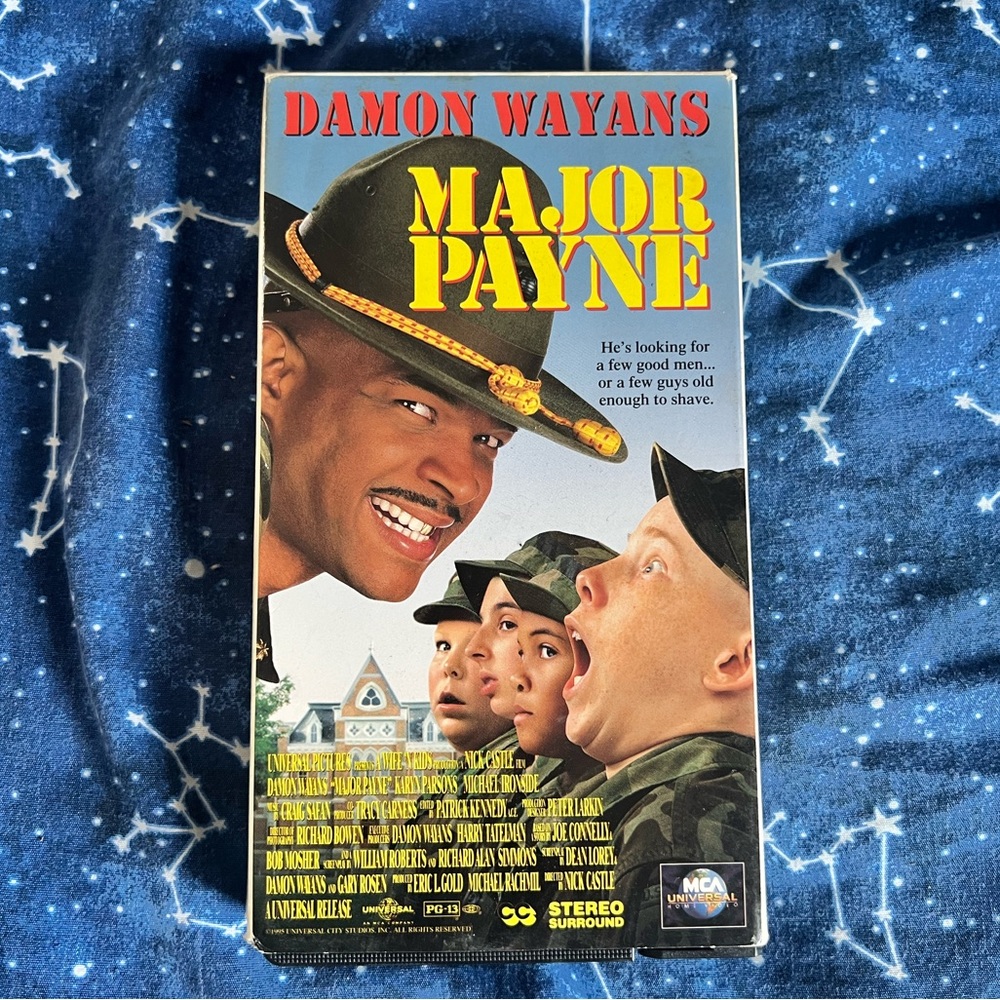 Damon Wayans Major Payne VHS Tape
